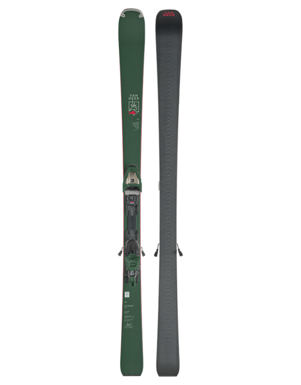 VAN DEER-Red Bull Sports H-Power 78 + Marker Comp 13 FDT GW Binding