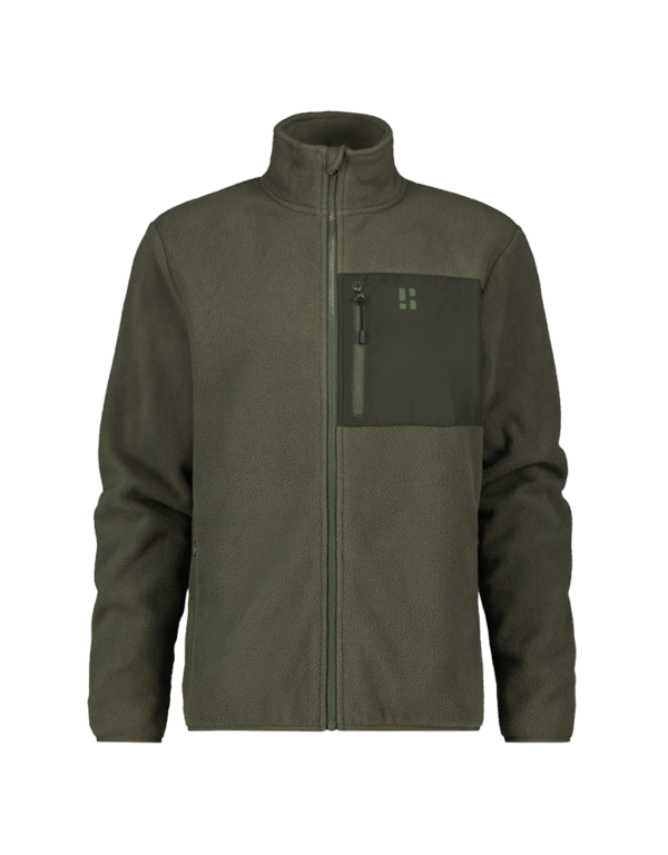 Poederbaas Four Seasons Fleece Jacket Men - Green