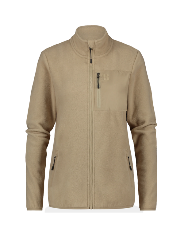 Poederbaas Four Seasons Fleece Jacket Women - Sand