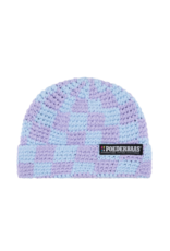 Poederbaas Checkerboard Beanie - Lila