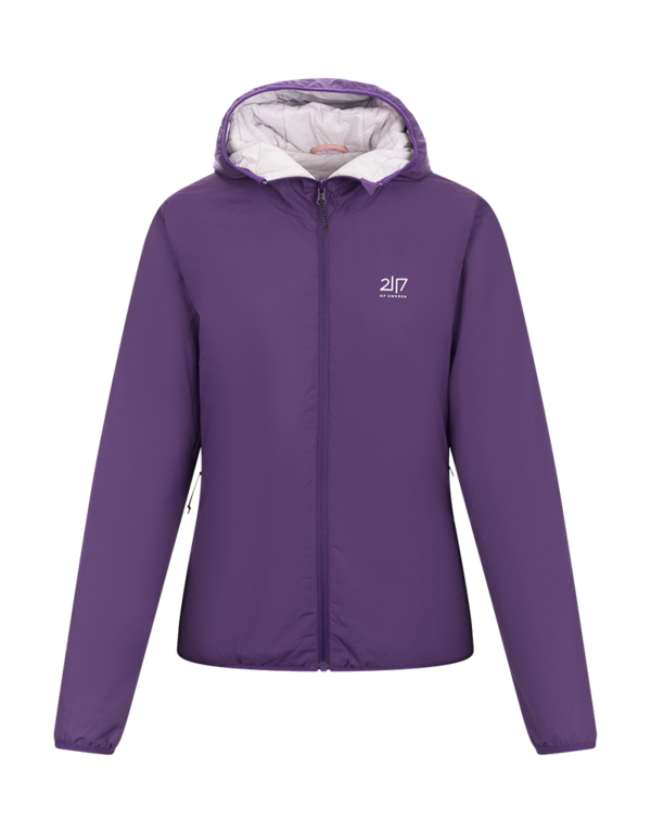 2117 of Sweden Risnabben Rev. Wool Jacket Ls - Purple Ash