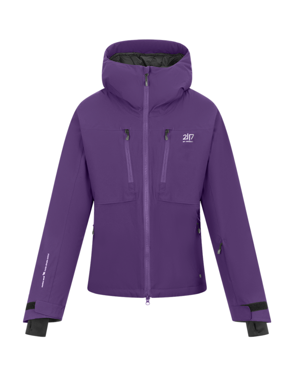 2117 of Sweden Grubban Lt Padded Ski Jacket Ls - Purple Ash