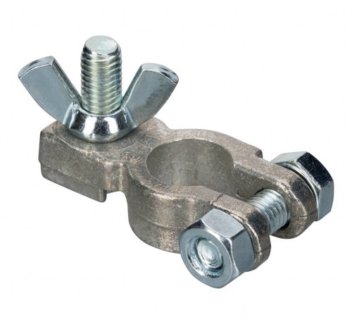 Accupoolklem Nautical type vleugelmoer - Negative clamp