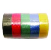 PVC isolatie tape - 19 mm x 10 m - set van 5 rollen - diverse kleuren