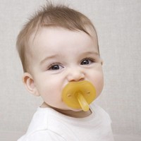 Butterfly pacifier - round