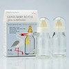 Glass baby bottles 120ml 2pcs