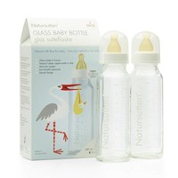 Glass baby bottles 240ml 2pcs