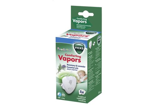 Vicks Nachtlampje en geurverspreider VapoPads