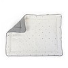 Childhome Playpen mat 75x95cm jersey Grey/gold dots