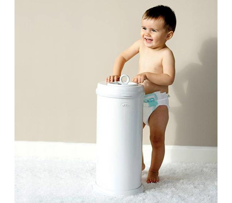 Diaper pail white