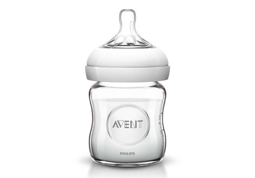 Avent Natural glass feeding bottle 120ml