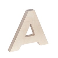 Houten letter