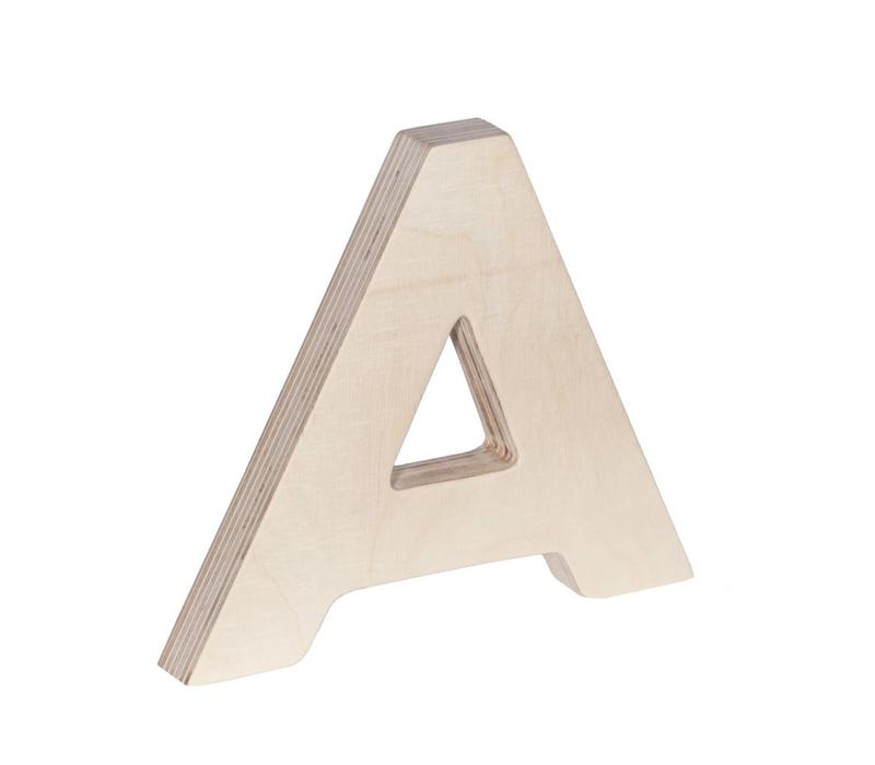 Houten letter