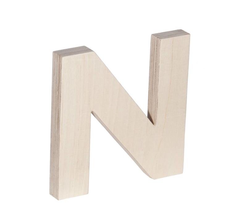 Houten letter