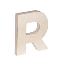 Houten letter