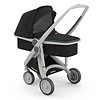 Greentom Carrycot Grey/Black