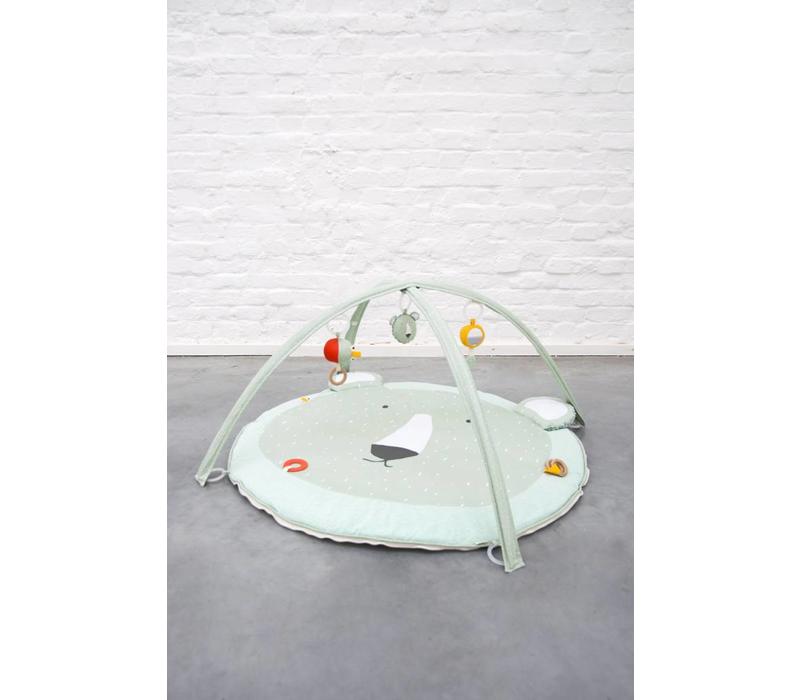 Activity play mat with arches Mr. Polar Bear