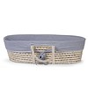 Childhome Moses basket cover jersey grey