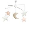 Pouce et Lina Music mobile Moon & Stars nude/ silver