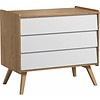 Vox VINTAGE Dresser with 3 drawers oak/white