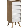 Vox VINTAGE Commode smal oak/white