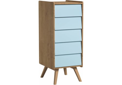 Vox VINTAGE Narrow Dresser oak/bleu