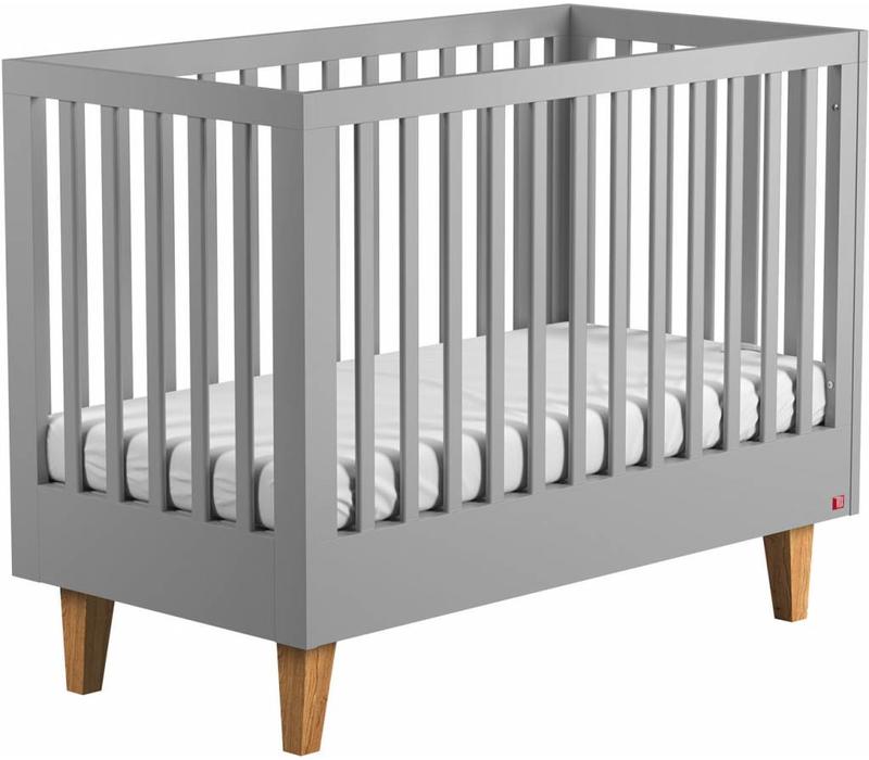 LOUNGE Cot Bed 120x60 grey