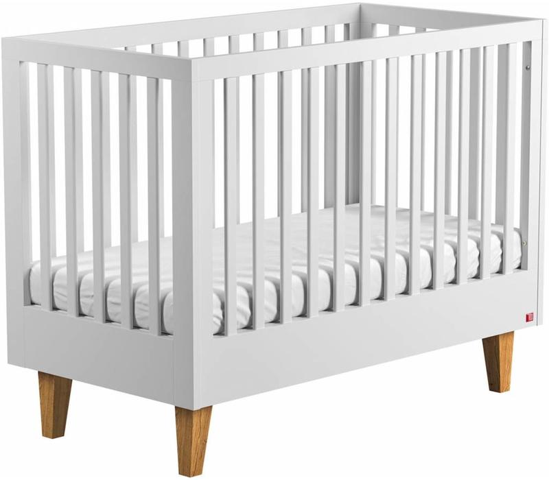 LOUNGE Cot Bed 120x60 white