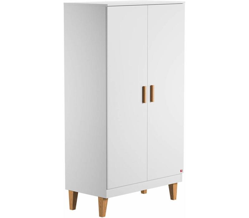 LOUNGE 2-door wardrobe white