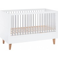 CONCEPT Cot Bed 140x70 (infant Bed included) white