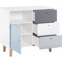 CONCEPT Dresser white/grey/graphite/blue