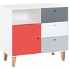 Vox CONCEPT Commode white/graphite/grey/red