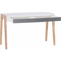 CONCEPT Desk white/grey/graphite/oak