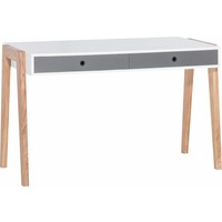 CONCEPT Desk white/grey/graphite/oak