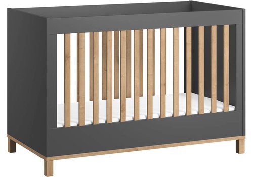 Vox ALTITUDE Cot Bed 140x70 (infant Bed included) graphite/grey