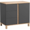Vox ALTITUDE Dresser with drawers graphite/grey