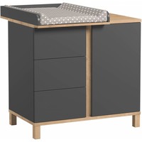 ALTITUDE Luiertafel voor commode graphite/grey