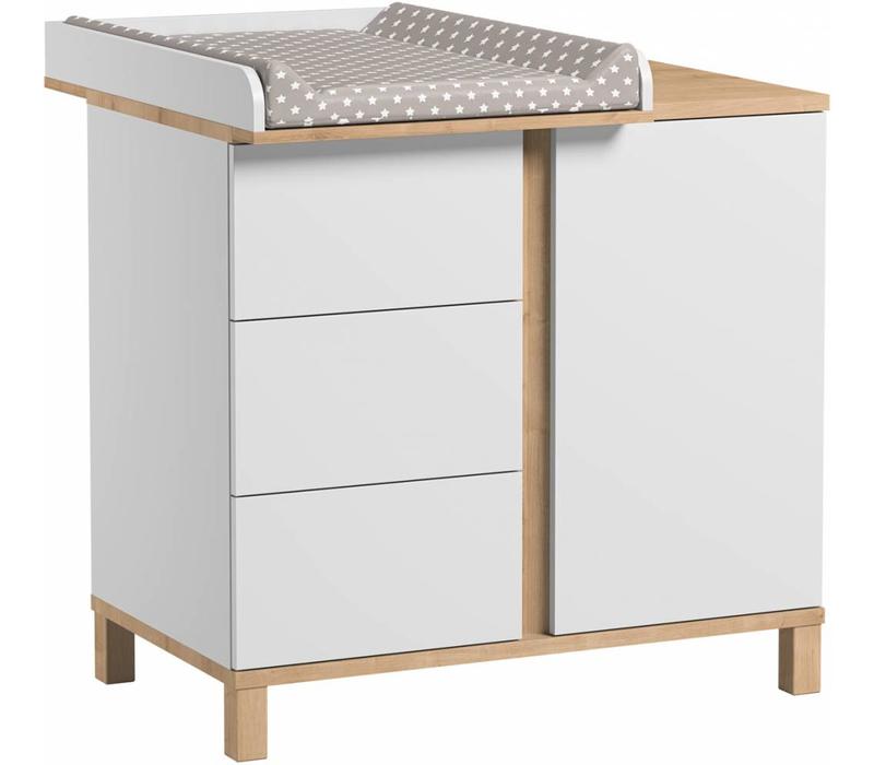 ALTITUDE Luiertafel voor commode white