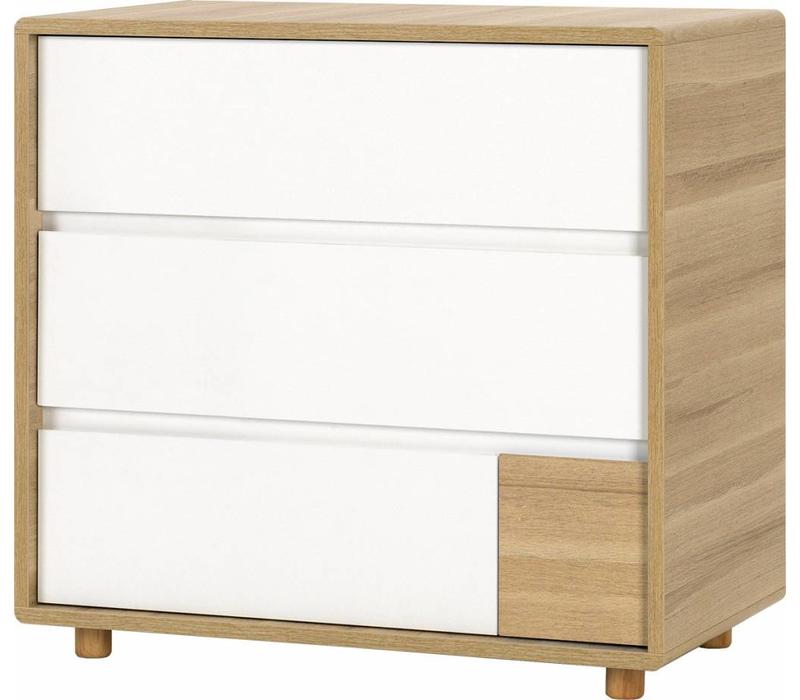 EVOLVE Commode white/oak