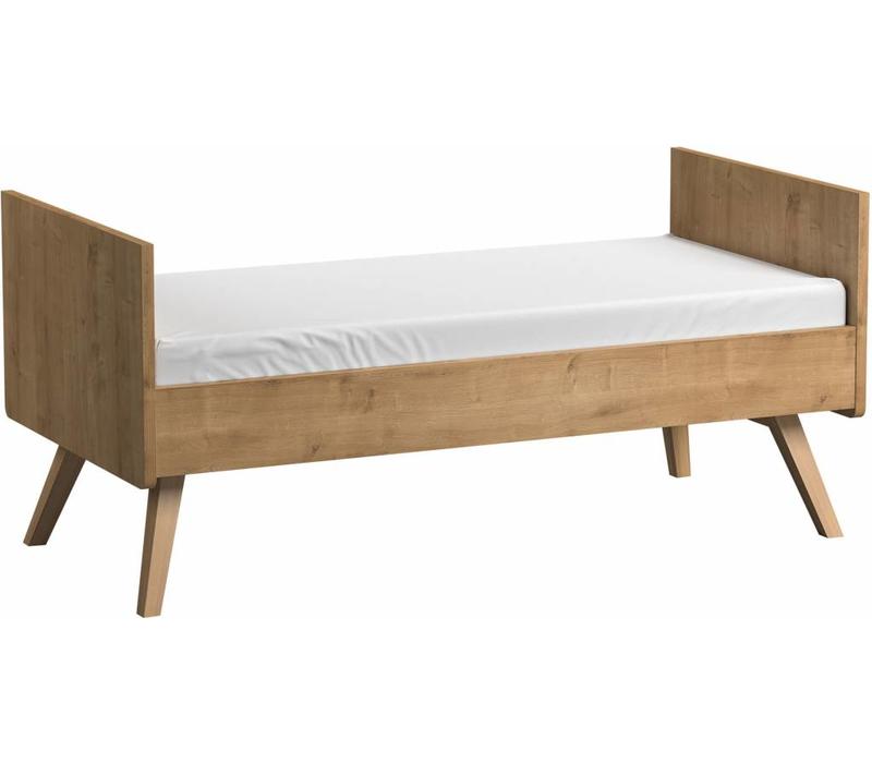 VINTAGE Cot bed 70x140cm oak