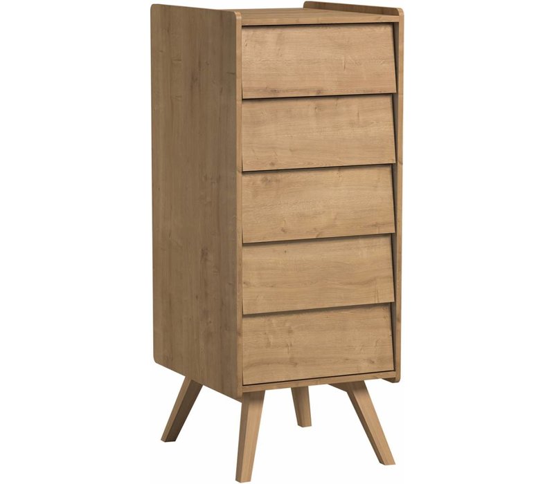 struik belediging knelpunt Vox • VINTAGE Commode smal oak - Atelier BéBé