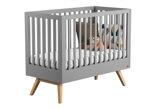 Vox NAUTIS Cot bed II 70x140 light grey/oak