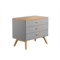 NAUTIS Commode light grey/oak