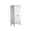 Vox NAUTIS 2-door wardrobe white/oak