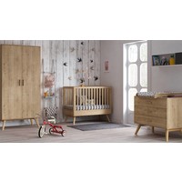 NAUTIS 2-door wardrobe oak