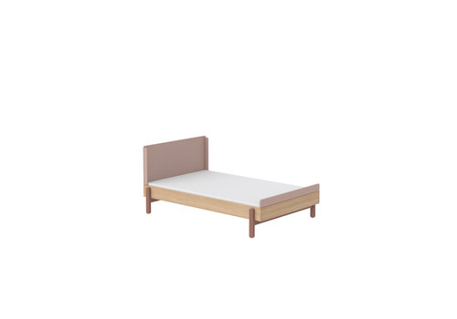 Flexa POPSICLE Bed 120cm oak/cherry