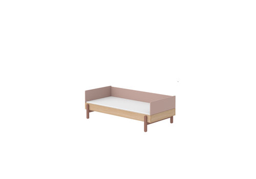 Flexa POPSICLE Bedbank 90cm oak/cherry