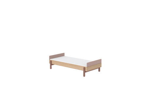 Flexa POPSICLE Single bed head and foot board oak/cherry