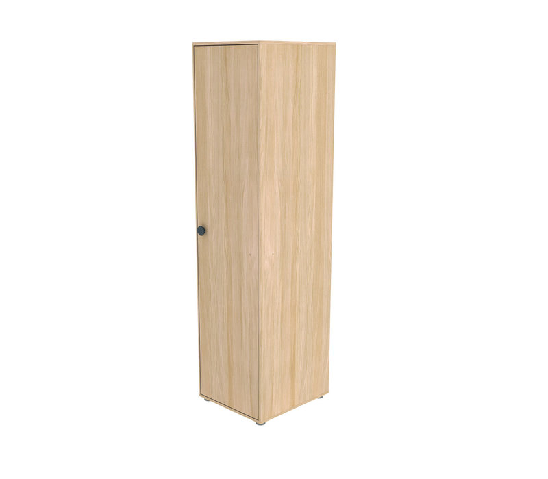 POPSICLE High wardrobe single oak/blueberry