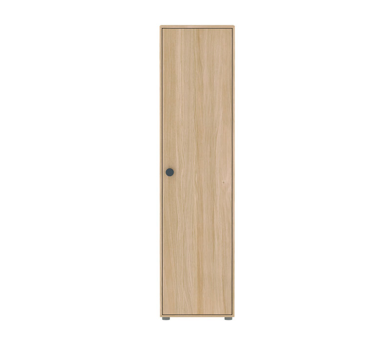 POPSICLE High wardrobe single oak/blueberry